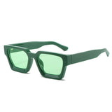 Kleine quadratische Vintage-Sonnenbrille