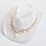 Summer Hand Woven Straw Hat for Women