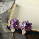 Vintage Forest Style Personalized Flower Fashion Earrings - Dazpy