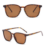 Luxus-Sonnenbrille im Vintage-Stil mit quadratischem Design