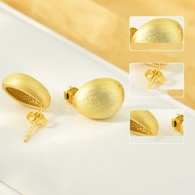 Europe And America S925 Silver Ear Nail Female - Dazpy