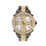 New Full Diamond Large Dial Hip-hop Men's Watches - Dazpy