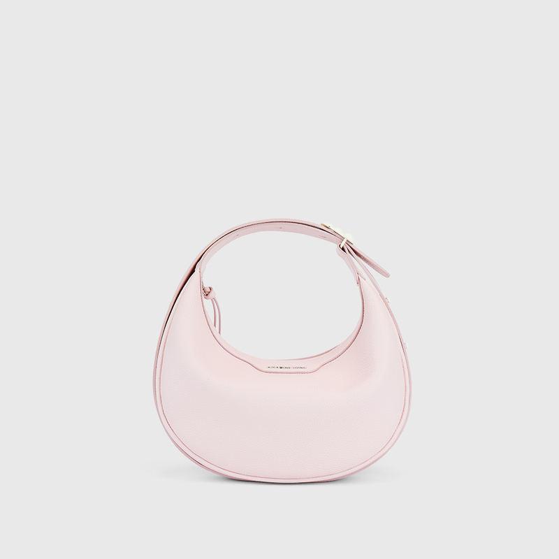 Bolso bandolera Chic Crescent de piel, suave y elegante