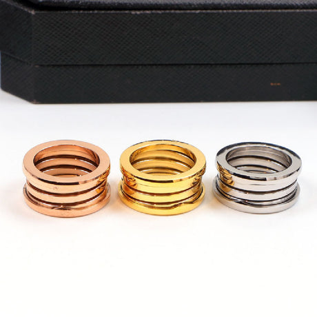 Classic Titanium Steel Spring Ring - Dazpy