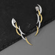 Earrings S925 Silver Moon High-end Light Luxury - Dazpy