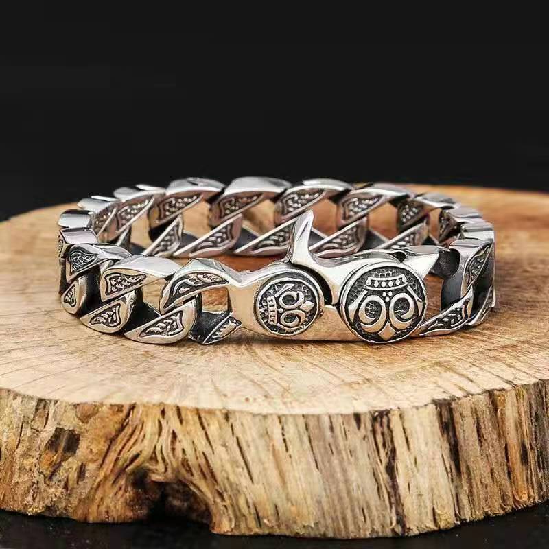 Men's Domineering Retro Bracelet Punk Style - Dazpy