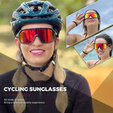 Gafas de sol fotocromáticas polarizadas con protección UV400 para múltiples deportes: gafas de alto rendimiento para ciclismo, carreras y aventuras al aire libre