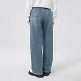 Distressed Wide-Leg Jeans for Women