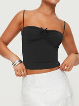 Summer Backless Crop Top