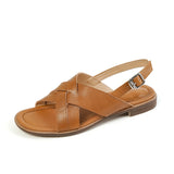 Chic & Comfy Genuine Leather Women's Sandals