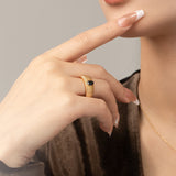 Women's Fashion Vintage Niche Design Light Luxury Cold Wind Index Finger Ring - Dazpy