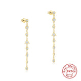 S925 Sterling Silver Elegant Style Earrings - Dazpy