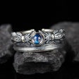 Natural Moonstone Ring Female S925 Sterling Silver Retro - Dazpy