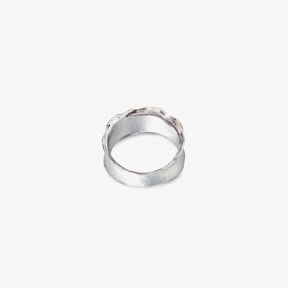 Wrinkle Texture Irregular Fashion Ring - Dazpy