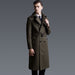 Men's Super Long Woolen Overcoat