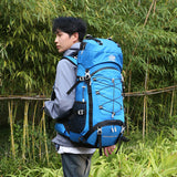 Hiking Camping Travel Outdoor Sports Hiking Bag 60 Liters Large Capacity Backpack