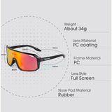 Multisport-Sonnenbrille aus UV400-Polycarbonat zum Radfahren und für Outdoor-Aktivitäten