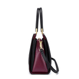 Elegant Large Capacity Leather Tote Bag