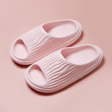 Sommerliche, dicke Plateau-Slipper für Damen