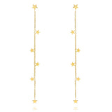 Fashion Round Triangle Zircon Earrings - Dazpy