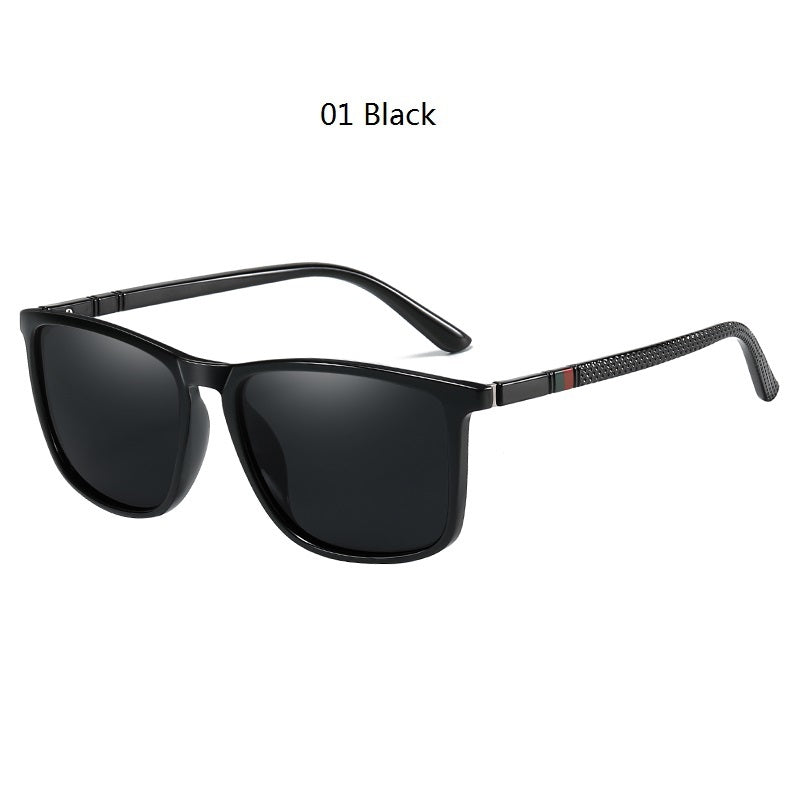 Square Vintage Polarized Sunglasses