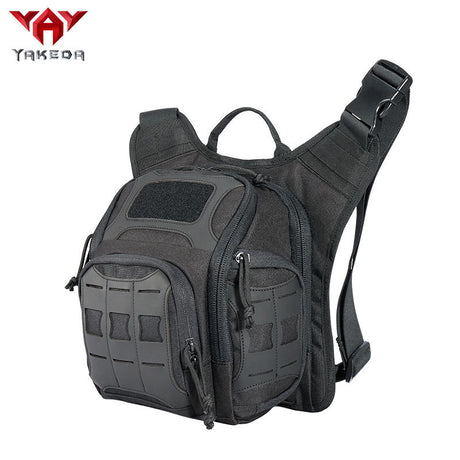 Mountaineering One Shoulder Outdoor Tactical Bag Multi Functional Military Fan Accessory Bag - Dazpy