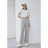 Essential Wide Leg Casual Pants