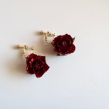 New Fashion Summer Rose Earrings - Dazpy