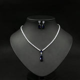 Zircon Necklace Set Minimalist Style - Dazpy