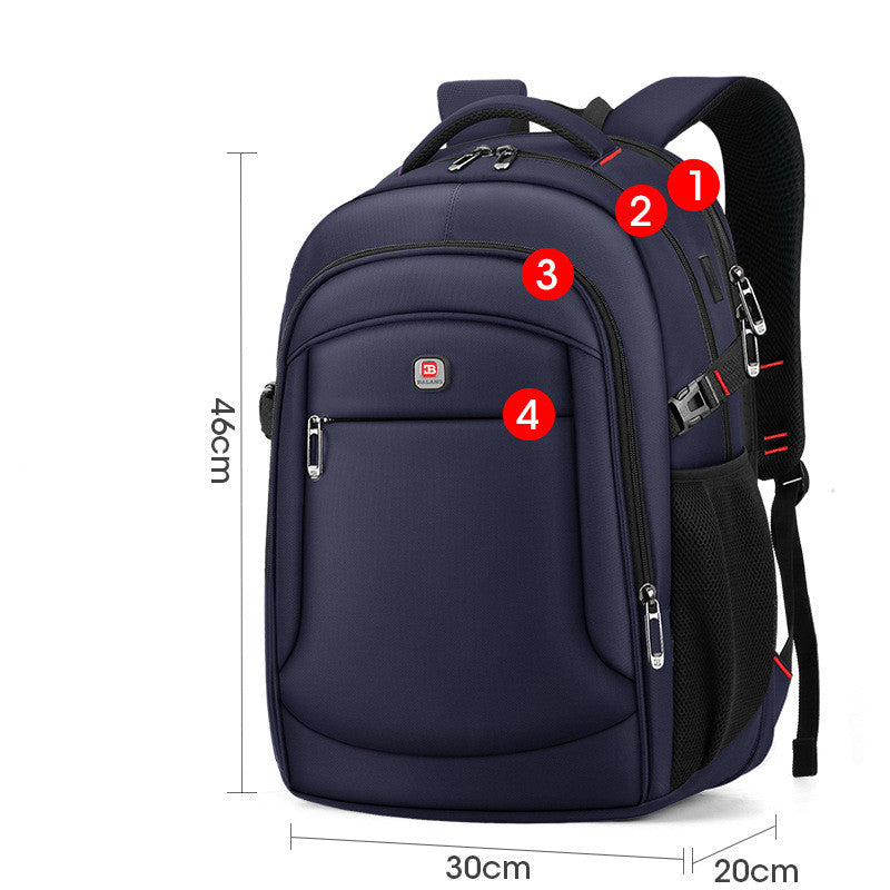 Casual Men's Laptop Bag Fashion Student School Bag - Dazpy