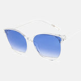 Ovale Vintage-Sonnenbrille für Damen