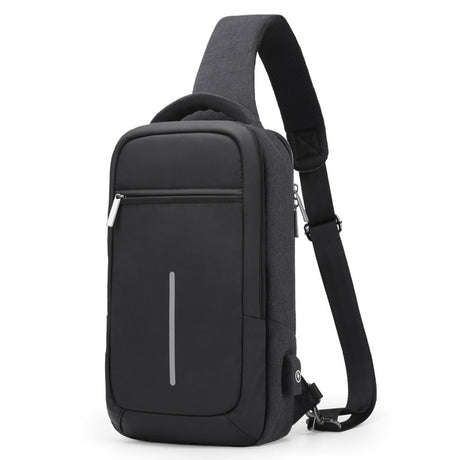 Men's Bags Shoulder Messenger Bag Tide Brand Student School Bag Sports Canvas Chest Bag Male Korean Waist Bag Backpack - Dazpy