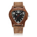 Men's Triangle Wooden Watch European And American Foreign Trade Atmosphere - Dazpy