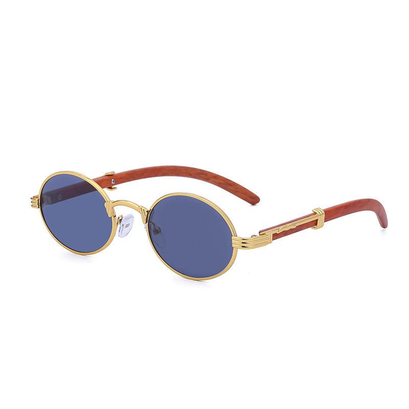 Ovale Vintage-Sonnenbrille