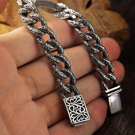 New Fashion Men's Bracelet Auspicious Pattern - Dazpy