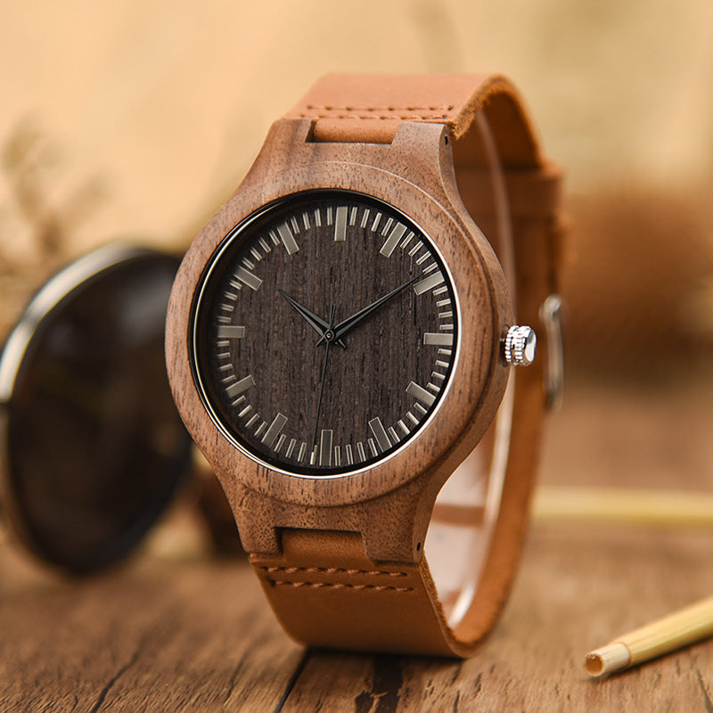 Wooden Watch In European And American Style - Dazpy