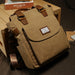 Casual Canvas Shoulder Bag With Multi-function And Large Capacity - Dazpy