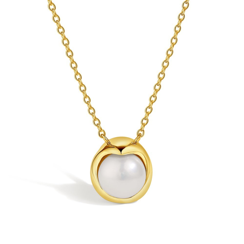 Round Pearl Necklace For Women - Dazpy