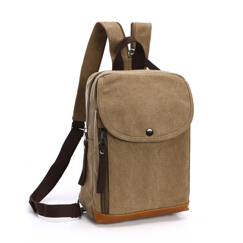 Casual Canvas Men's New Fashion Single Shoulder Messenger Bag - Dazpy