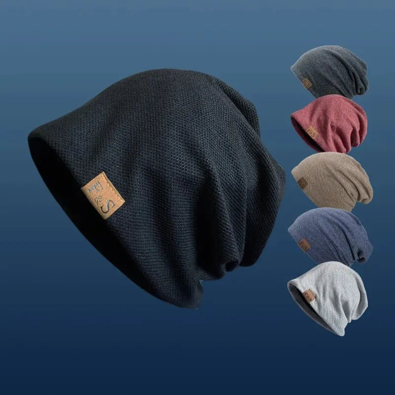 Warm Knitted Beanie Hat for Men and Women