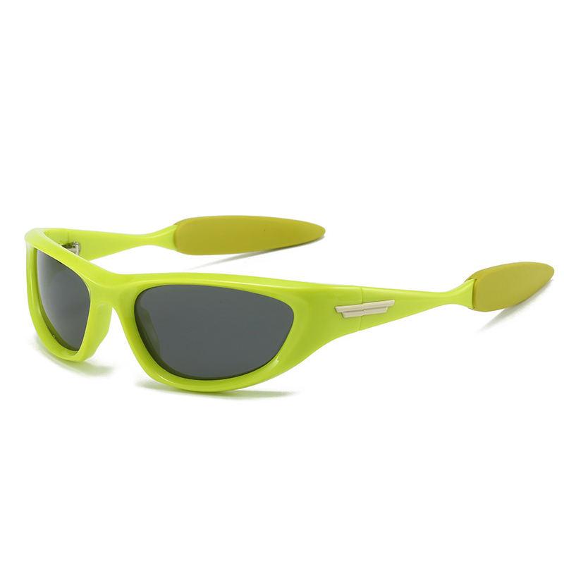 Polarisierte rechteckige Sport-Sonnenbrille für Männer und Frauen – Outdoor-Brille mit UV400-Schutz