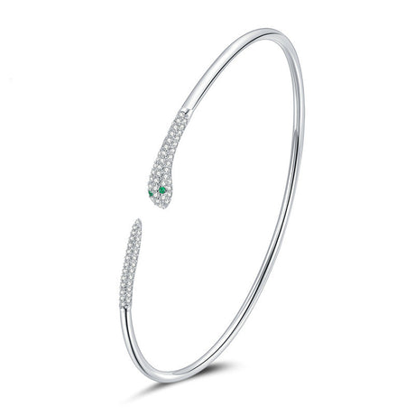 European And American Popular Platinum Plated Zircon Bracelet - Dazpy