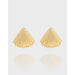 Perfect Shell Stud Stud Sterling Silver S925 Female - Dazpy