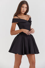 Elegantes Off-Shoulder Mini Cocktailkleid