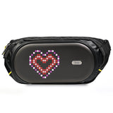 Bolso bandolera con pantalla LED y altavoz Bluetooth