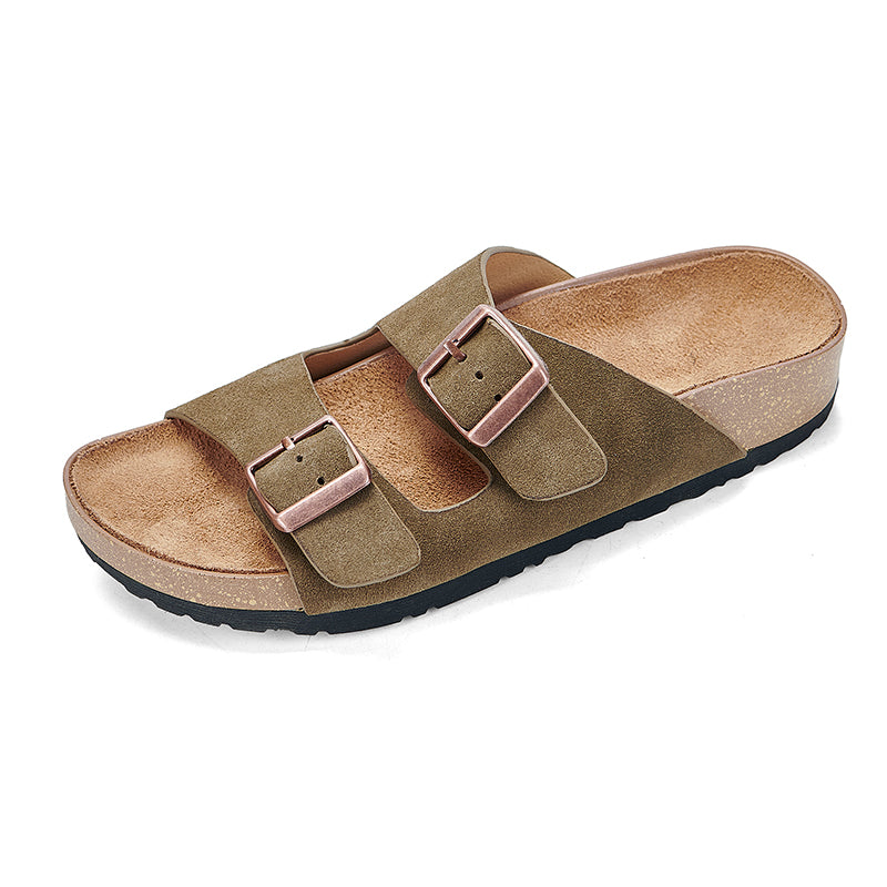 Stilvolle Damen Kork Sandalen