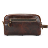 European And American Style Men's Crazy Horse Leather Clutch - Dazpy