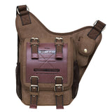 Canvas Retro Messenger Bag Men - Dazpy