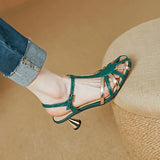 Chic Thin High Heels Sandals