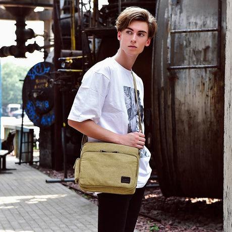 Men's New Simple And Practical Messenger Bag - Dazpy